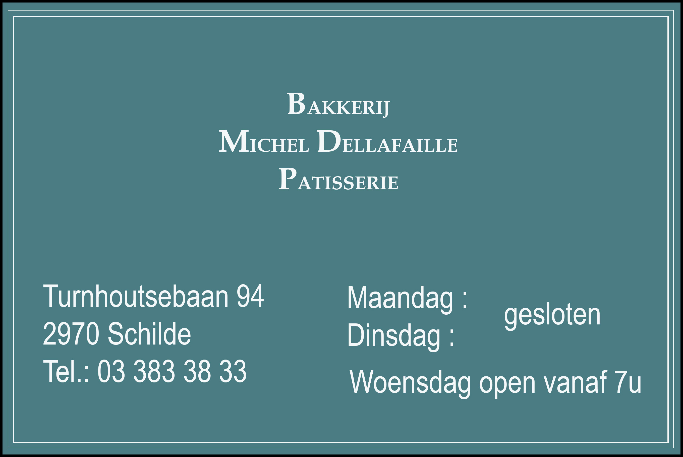 Bakkerij Michel Dellafaille