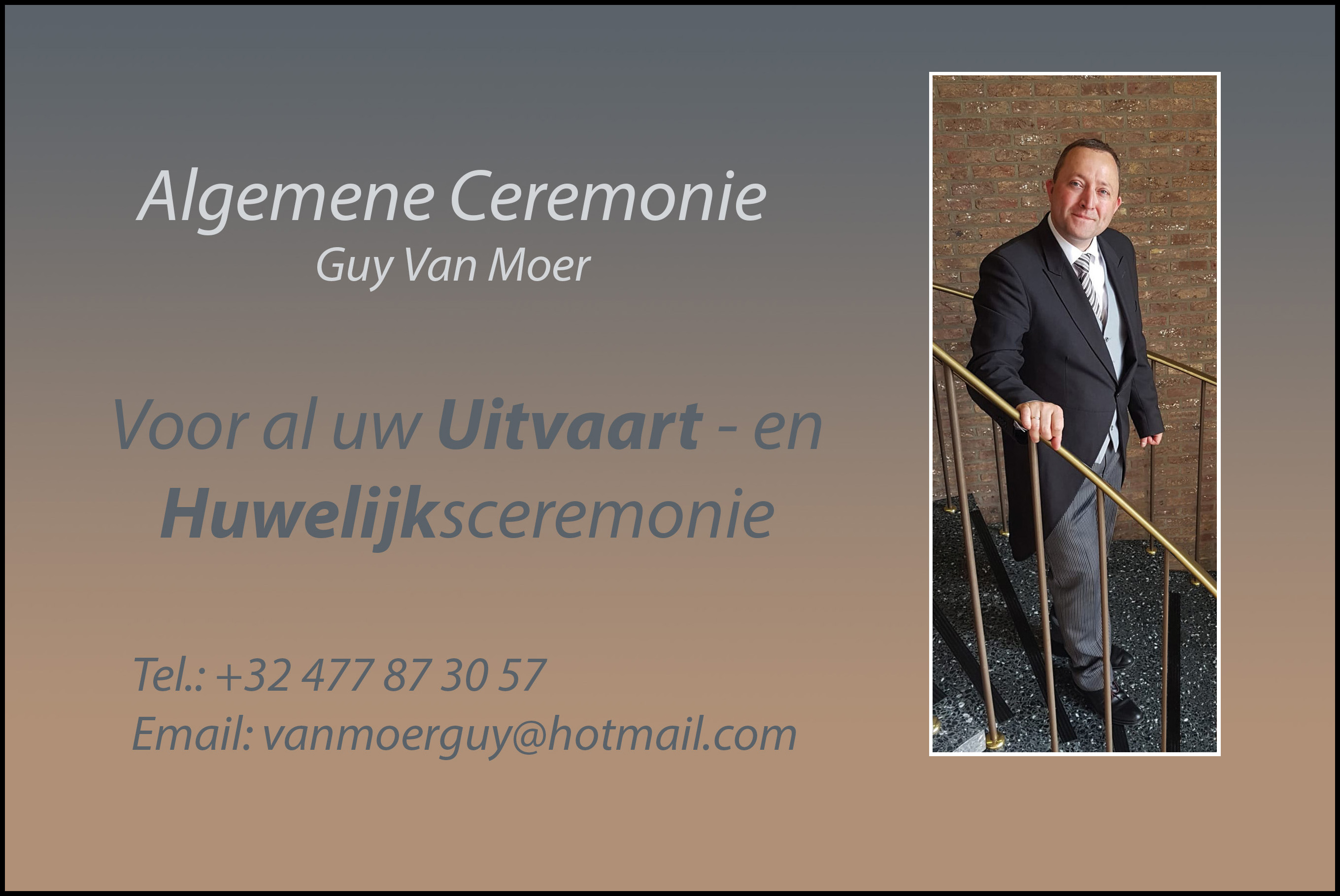 Ceremonie Guy Van Moer